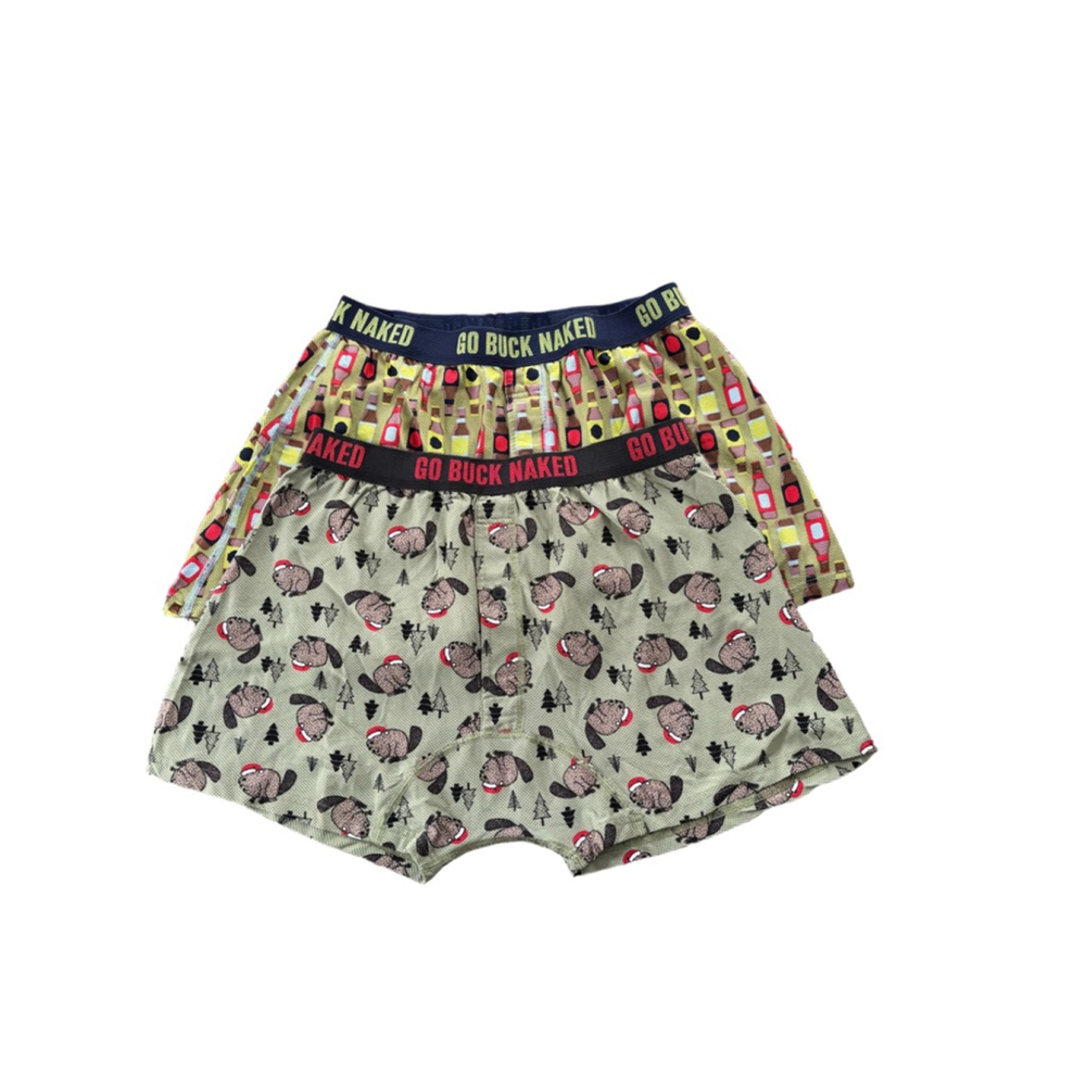 Men's Unbranded Boxers L Green Yellow